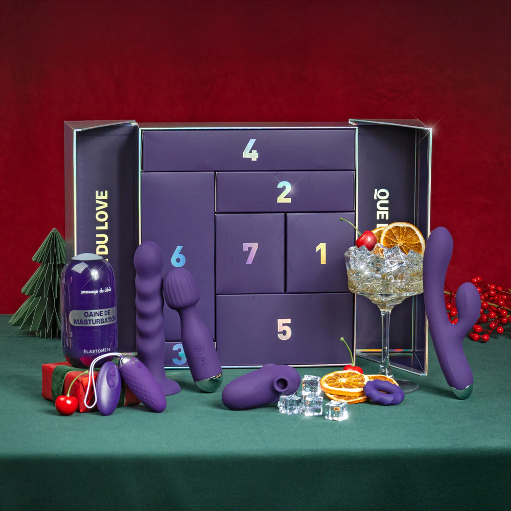 Coffret Calendrier de l'Après pour prolonger Noël en couple avec 7 surprises coquines.