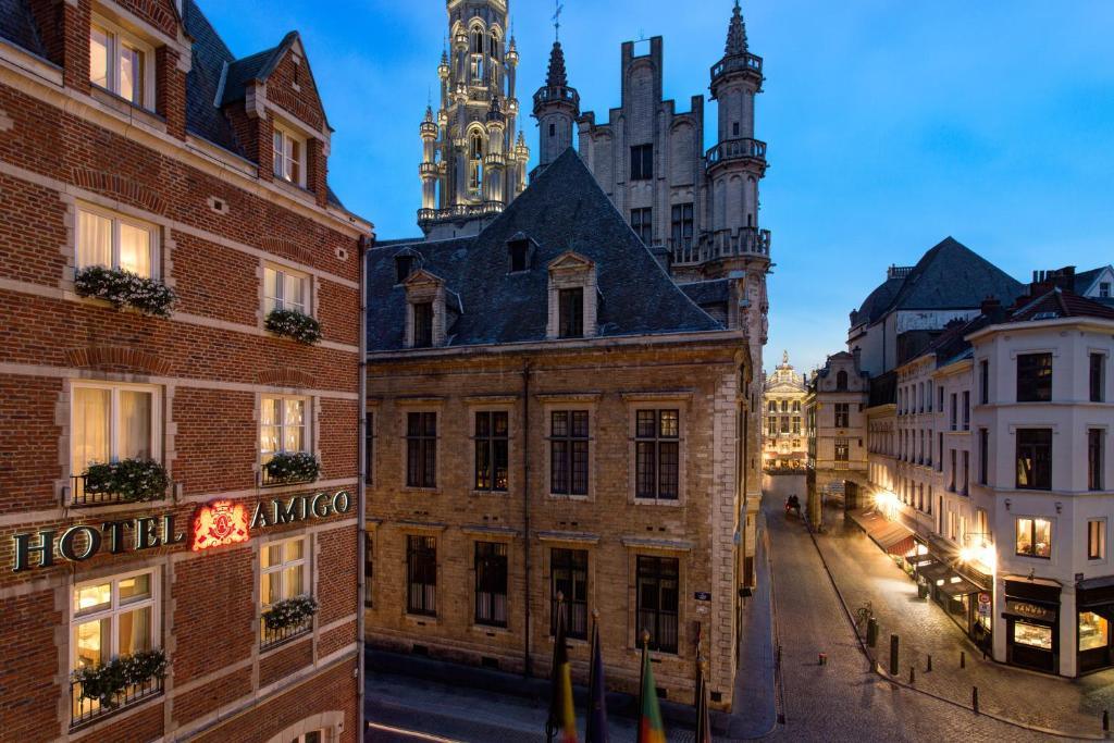 Chambre de luxe Hotel Amigo 5 étoiles à Bruxelles près de la Grand-Place