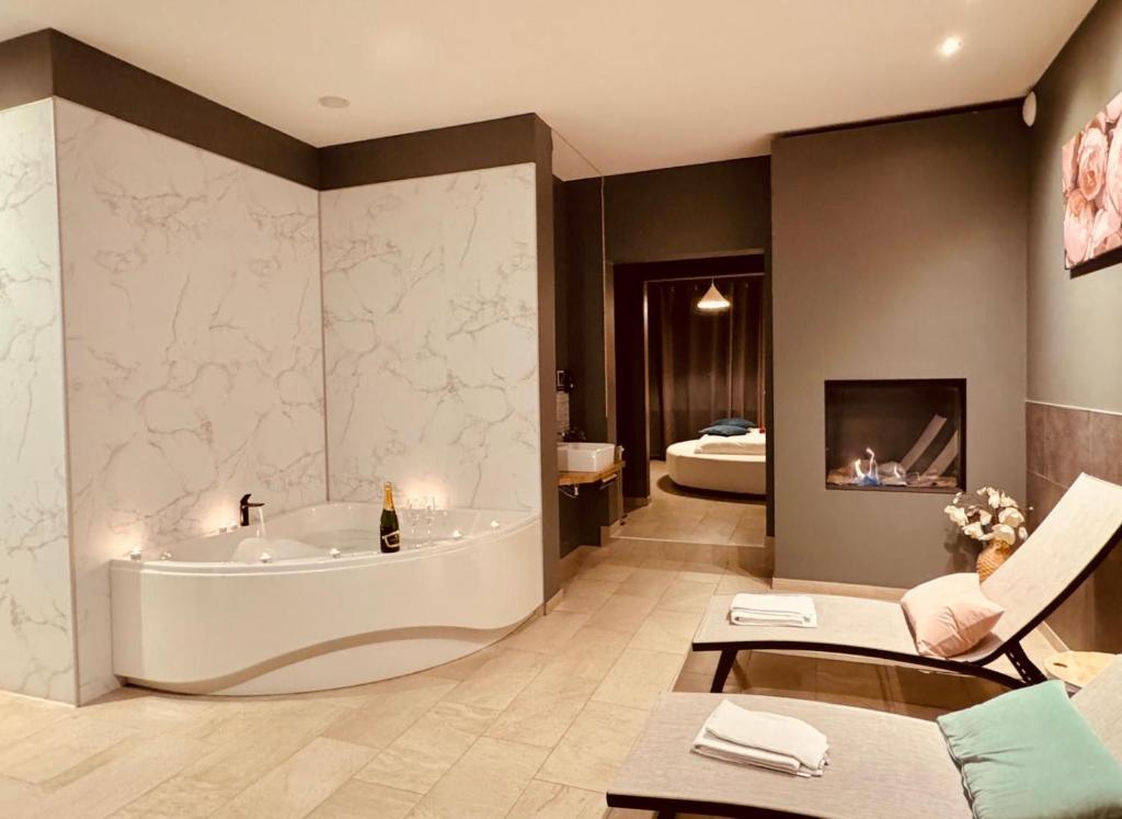 Suite élégante et moderne à The Rose Suites, au centre de Bruges